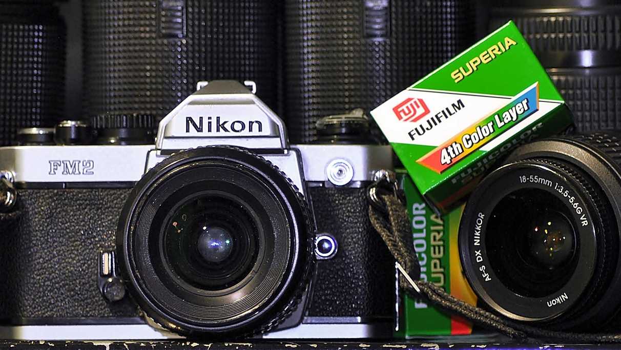 Nikon FE2 mit Fujifilm Superia