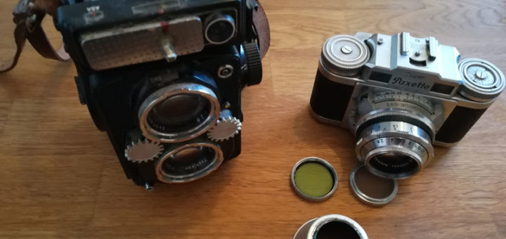 Yashica Mat 125 g und Braun Super Paxette