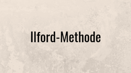 Filmentwicklung: Wässern nach der Ilford-Methode