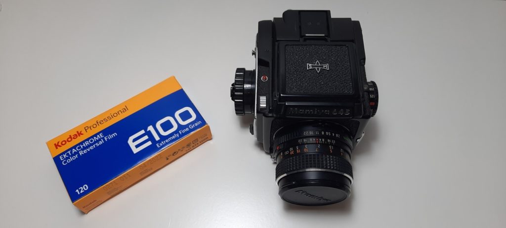 Titelbild Kodak E100 120 Rollfilm analoge Fotografie