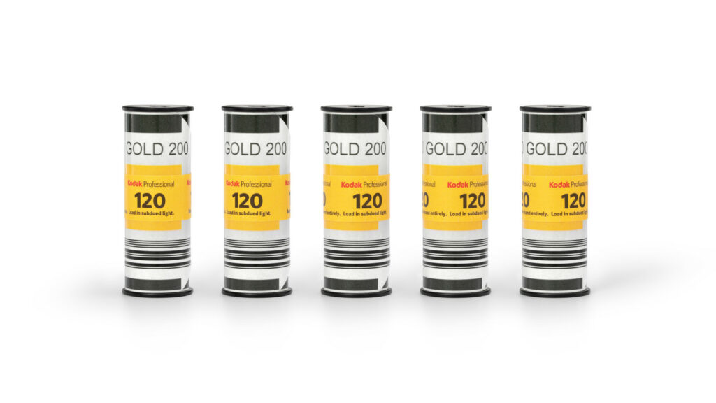 Kodak Gold 200 Mittelformatfilm Einzelfilme