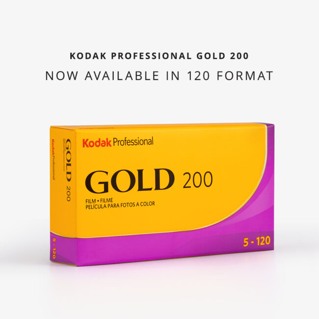 Neu: Kodak Gold 200 Mittelformatfilm